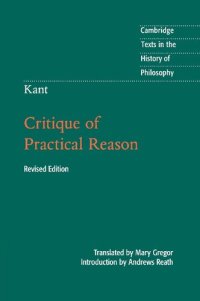 cover of the book Critique of Practical Reason