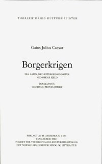 cover of the book Borgerkrigen