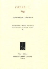 cover of the book Opere. Vol. 1: Saggi.