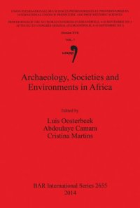 cover of the book Archaeology, Societies and Environments in Africa