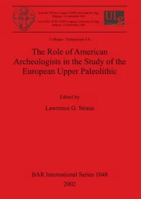 cover of the book The Role of American Archeologists in the Study of the European Upper Paleolithic