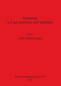 cover of the book Grumento e il suo territorio nell'antichità