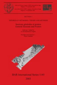 cover of the book Théories et Méthodes / Theory and Methods. Section 1: Sessions générales et posters / General Sessions and Posters