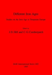 cover of the book Different Iron Ages: Studies on the Iron Age in Temperate Europe