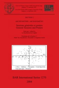 cover of the book Archéométrie / Archaeometry: Sessions générales et posters / General Sessions and Posters