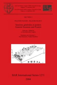 cover of the book Paléoécologie / Paleoecology: Sessions générales et posters / General Sessions and Posters