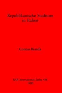 cover of the book Republikanische Stadttore in Italien