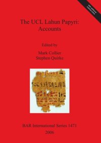 cover of the book The UCL Lahun Papyri: Accounts