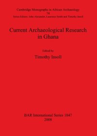 cover of the book Current Archaeological Research in Ghana