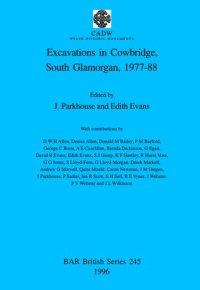 cover of the book Excavations in Cowbridge, South Glamorgan, 1977-1988