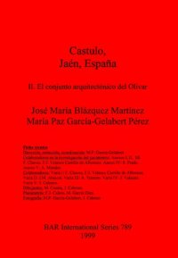 cover of the book Castulo, Jaén, España, II: El conjunto arquitectónico del Olivar