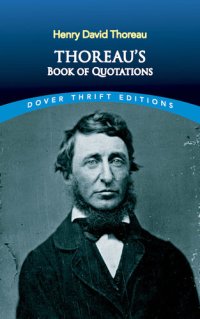 cover of the book Thoreau: A Book of Quotations