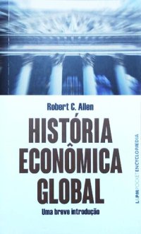 cover of the book História Econômica Global - Uma breve introdução