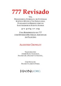 cover of the book Liber 777 Revisado: uma reimpressão do 777 com diversos materiais adicionais do falecido