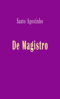 cover of the book De Magistro