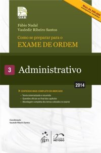 cover of the book Série Resumo 1ª Fase OAB - Administrativo - Vol 3