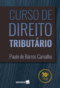 cover of the book Curso de direito tributário