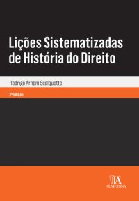 cover of the book Lições Sistematizadas de História do Direito