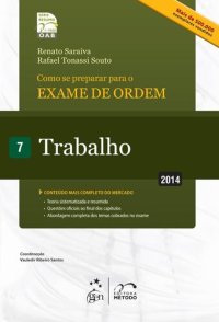 cover of the book Série Resumo 1ª Fase OAB - Trabalho - Vol 7