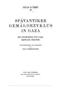 cover of the book Spätäntiker Gemäldezyklus in Gaza, des Prokopios von Gaza Ecfrasis Eiconos