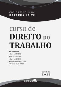 cover of the book Curso de Direito do Trabalho