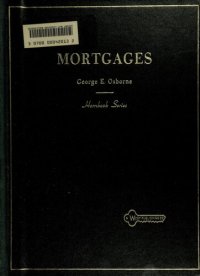 cover of the book Handbook of the Law of Mortgages 2nd Editon