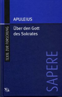 cover of the book Apuleius, De deo Socratis - Der Gott des Sokrates