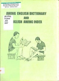 cover of the book Awing - English Dictionary and English - Awing Index