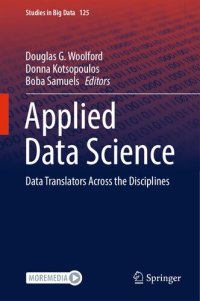 cover of the book Applied Data Science: Data Translators Across the Disciplines (Studies in Big Data, 125)