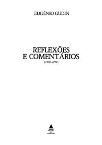 cover of the book Reflexões e Comentários (1970-1978)