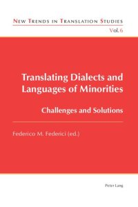 cover of the book Translating Dialects and Languages of Minorities: Challenges and Solutions