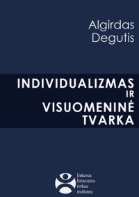 cover of the book Individualizmas ir visuomeninė tvarka