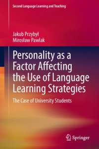 cover of the book Personality as a Factor Affecting the Use of Language Learning Strategies: The Case of University Students