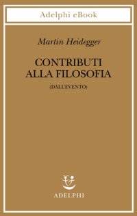 cover of the book Contributi alla filosofia (Dall'evento)