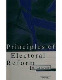 cover of the book Principles of Electoral Reform