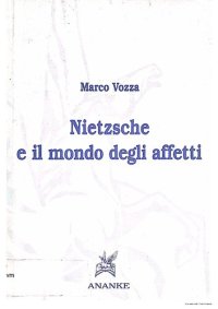 cover of the book Nietzsche e il mondo degli affetti