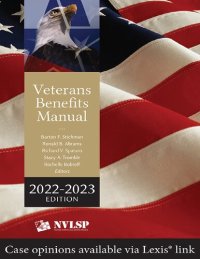 cover of the book Veterans Benefits Manual