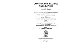 cover of the book Conspectus florae Angolensis Vol. 3 Fasc. 1, Leguminosae (Papilionoideae: Genisteae-Galegeae) / editado por A.W. Exell e F.A. Mendonca.