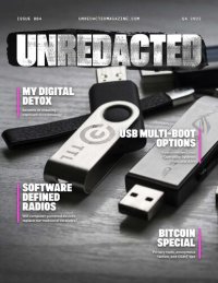 cover of the book UNREDACTED Magazine Issue #004 - October 2022