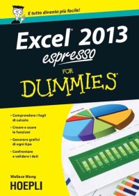 cover of the book Excel 2013 espresso for Dummies (Hoepli for Dummies) (Italian Edition)