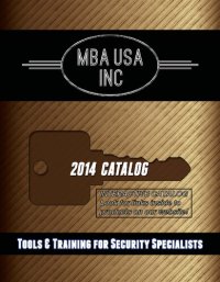 cover of the book MBA USA 2014 Tool Catalog