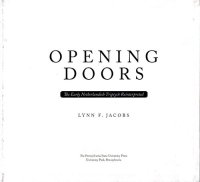 cover of the book Opening Doors. The Early Netherlandish Triptych Reinterpreted