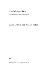 cover of the book On Minimalism