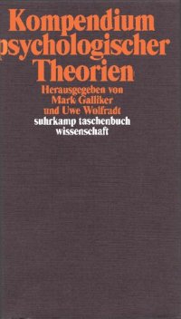 cover of the book Kompendium psychologischer Theorien