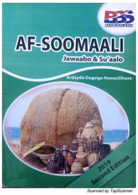 cover of the book Af-Soomaali. Jawaabo & Su’aalo. Ardayda Dugsiga Hoose/Dhexe