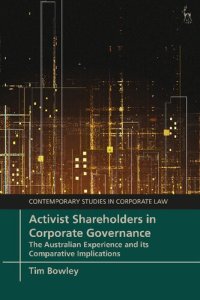 cover of the book Activist Shareholders in Corporate Governance: The Australian Experience and its Comparative Implications