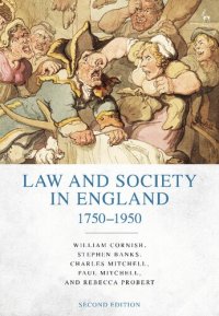 cover of the book Law and Society in England 1750–1950