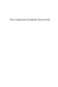 cover of the book Wes Anderson’s Symbolic Storyworld: A Semiotic Analysis