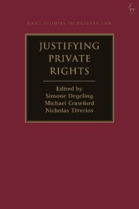 cover of the book Justifying Private Rights