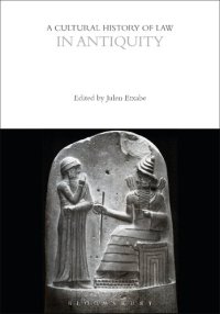 cover of the book A Cultural History of Law in Antiquity Volume 1